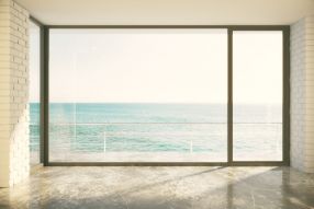 Фотообои Вид на море в огромное окно