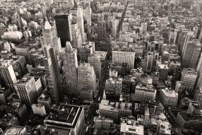 Фреска Вид на город сверху